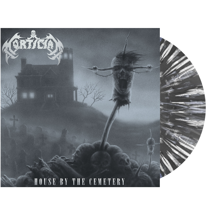 MORTICIAN - 'House By The Cemetery' LP (Black Ice Splatter)