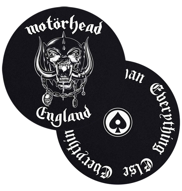 MOTÖRHEAD - 'England/Louder' Slipmat Set