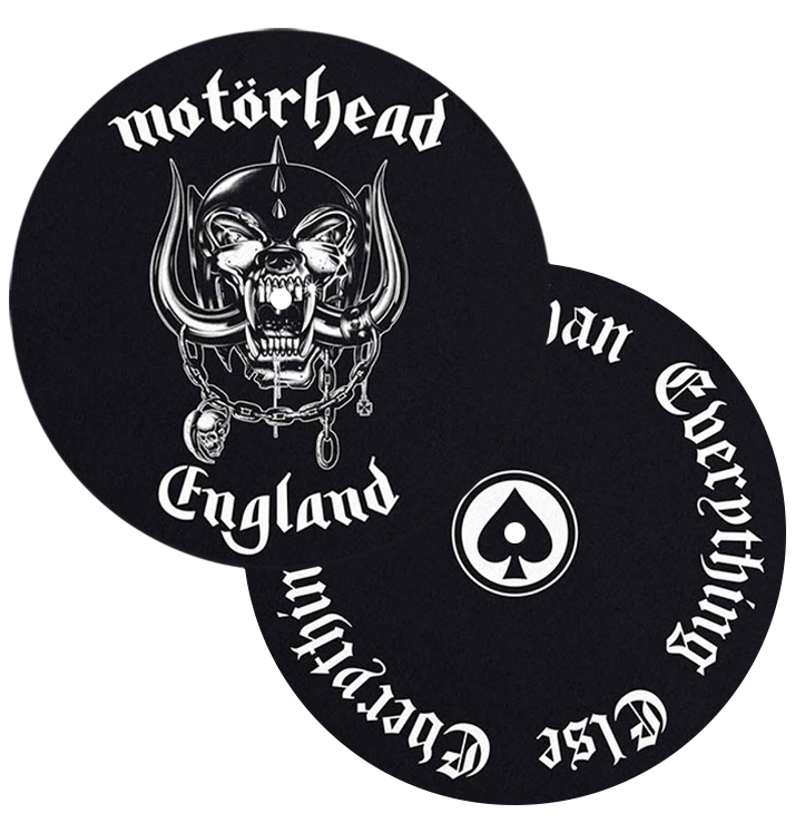 MOTÖRHEAD - 'England/Louder' Slipmat Set