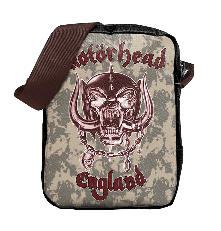 MOTÖRHEAD - 'England White' Cross Body Bag