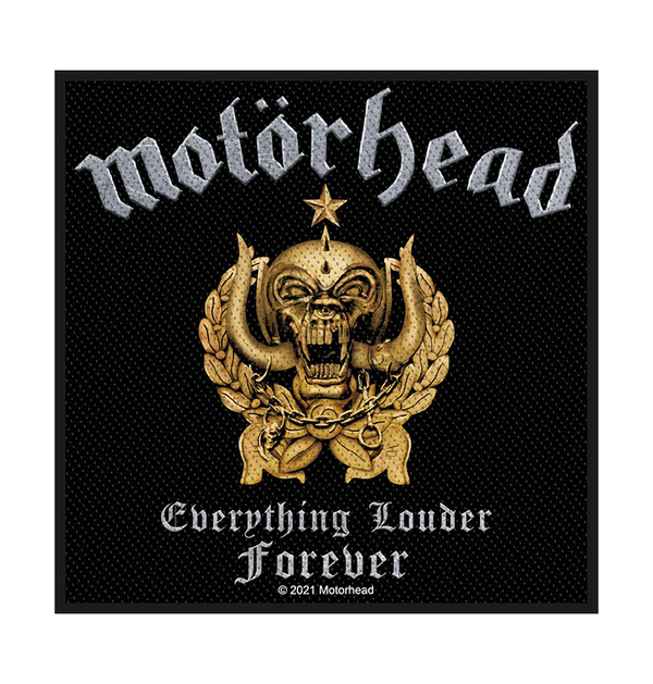 MOTÖRHEAD - 'Everything Louder Forever' Patch