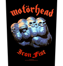 MOTÖRHEAD - 'Iron Fist' Back Patch