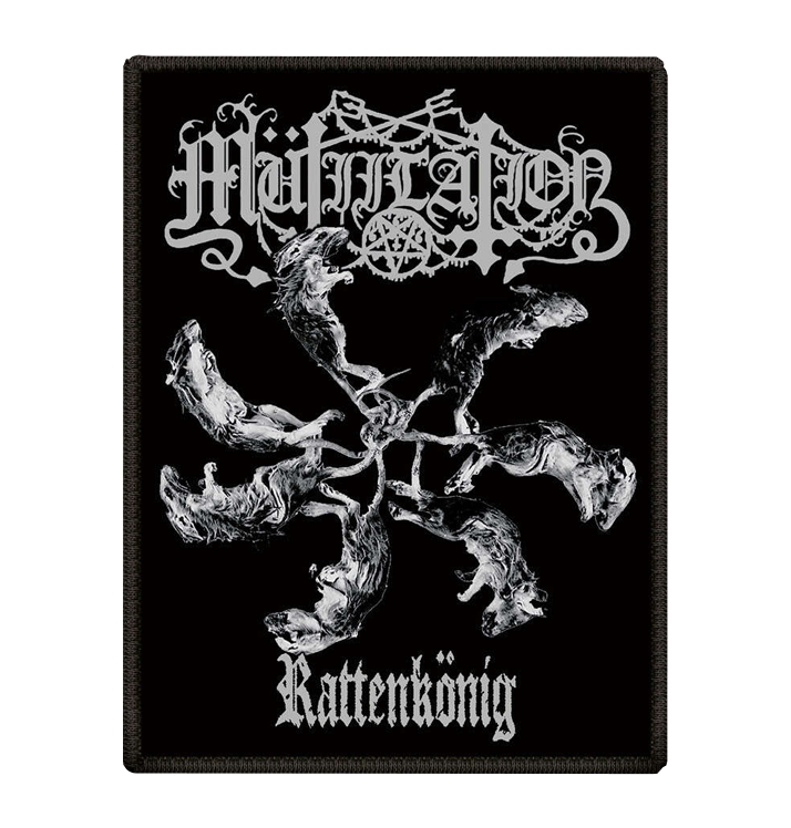MÜTIILATION - 'Rattenkonig' Patch