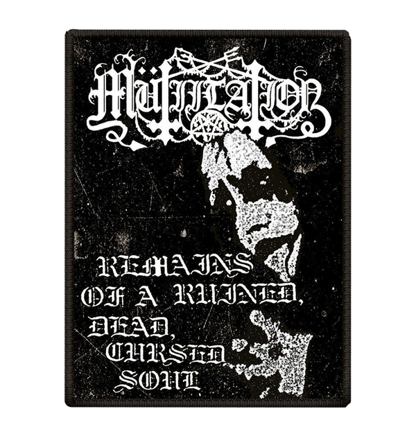 MÜTIILATION - 'Remains Of A Ruined Dead Cursed Soul' Patch