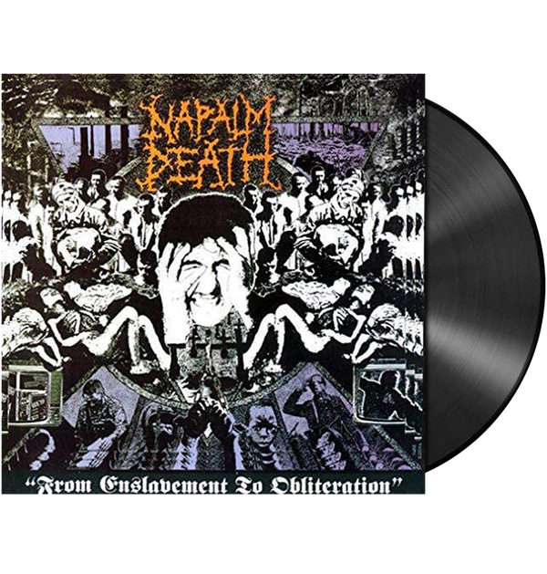 NAPALM DEATH - 'From Enslavement To Obliteration' LP (Black)