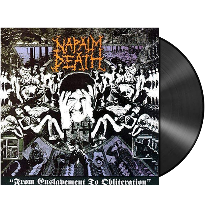 NAPALM DEATH - 'From Enslavement To Obliteration' LP (Black)