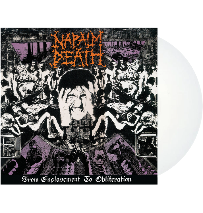 NAPALM DEATH - 'From Enslavement To Obliteration' LP (White) (PREORDER)