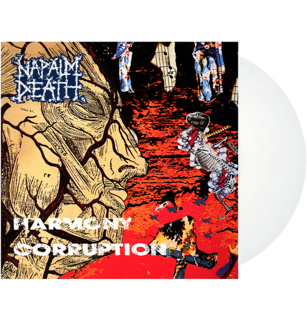 NAPALM DEATH - 'Harmony Corruption' LP (White) (PREORDER)