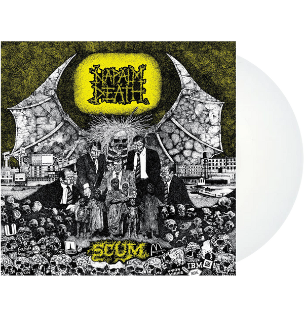 NAPALM DEATH - 'Scum' LP (White) (PREORDER)