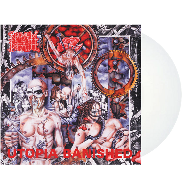 NAPALM DEATH - 'Utopia Banished' LP (White) (PREORDER)