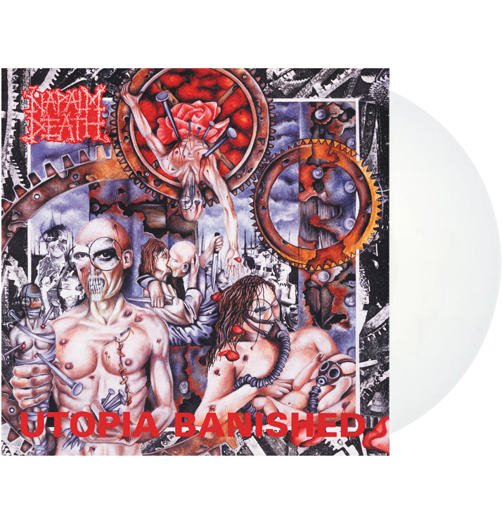 NAPALM DEATH - 'Utopia Banished' LP (White) (PREORDER)