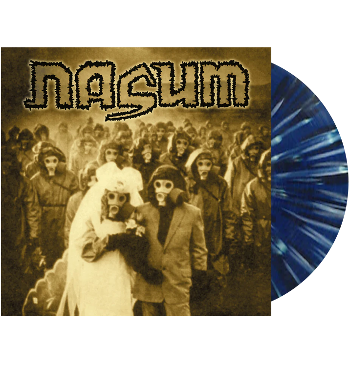 NASUM - 'Inhale/Exhale' LP (Blue Splatter)