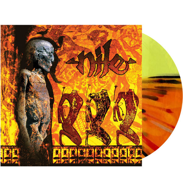 NILE - 'Amongst The Catacombs Of Nephren-Ka' LP (Yellow/Orange Krush Splatter)