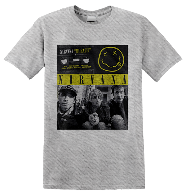 NIRVANA - 'Bleach Tape Photo' T-Shirt