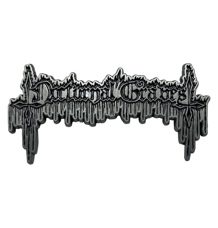 NOCTURNAL GRAVES - 'Logo' Metal Pin