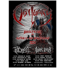OBITUARY - 'Barely Alive 2024' A3 Poster