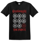 ONSLAUGHT - 'The Force (Pentagrams)' T-Shirt