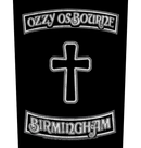 OZZY OSBOURNE - 'Birmingham' Back Patch
