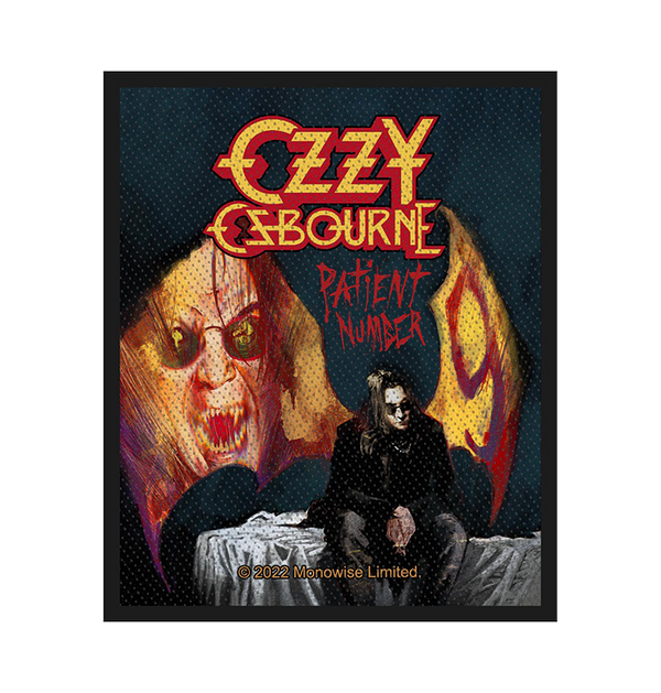 OZZY OSBOURNE - 'Patient Number 9' Patch