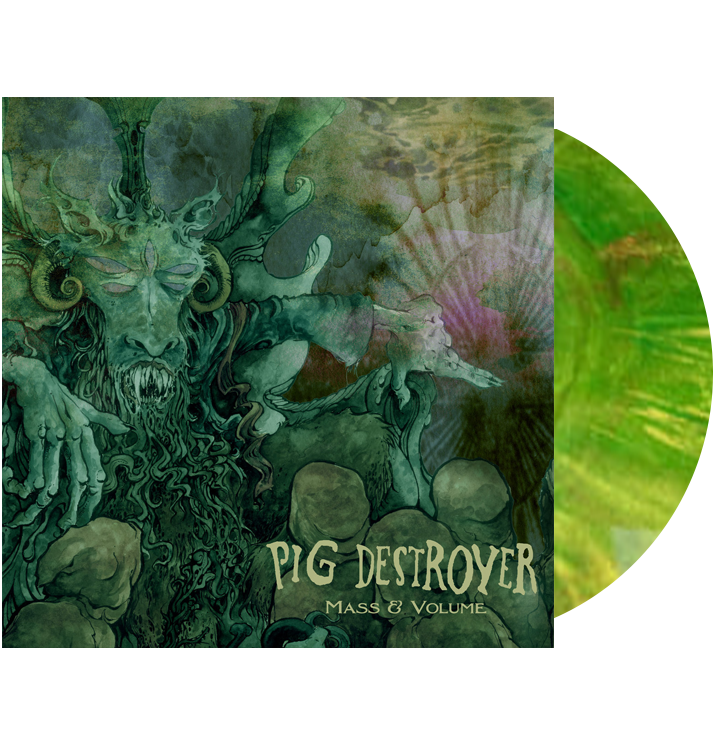 PIG DESTROYER - 'Mass & Volume' LP (Custom Marble)