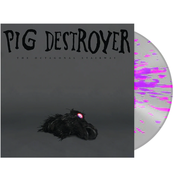 PIG DESTROYER - 'The Octagonal Stairway' LP (Silver/Magenta Splatter)
