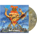 PIZZA DEATH - 'Slice of Death' LP (Decomposing Dougie Green Swirl)