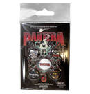 PANTERA - 'Snake' Badge Set