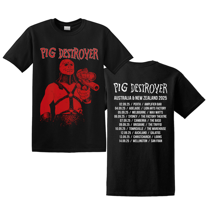 PIG DESTROYER - 'Aus/NZ Tour 2025' T-Shirt