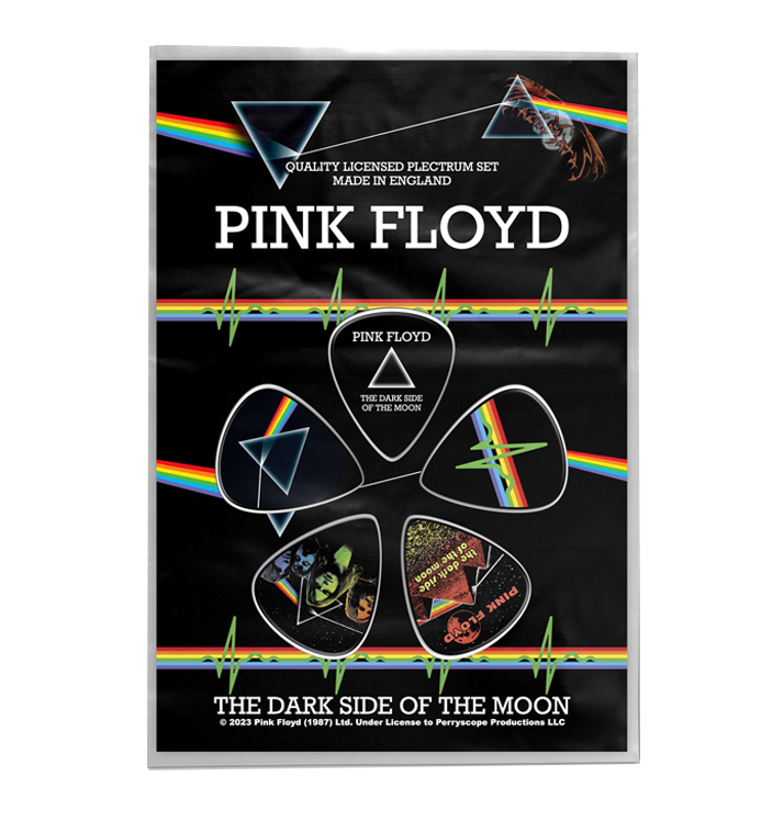 PINK FLOYD - 'Dark Side Of The Moon' Guitar Pick Set