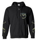 PORTAL - 'Portal Zipper Hood' Zip-up Hoodie