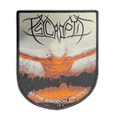 PSYCROPTIC - 'As The Kingdom Drowns' Shield Patch (Black Border)