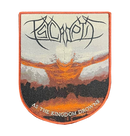 PSYCROPTIC - 'As The Kingdom Drowns' Shield Patch (Orange Border)