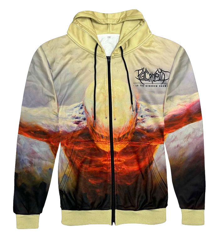 PSYCROPTIC - 'As The Kingdom Drowns All Over Print' Zip-Up Hoodie
