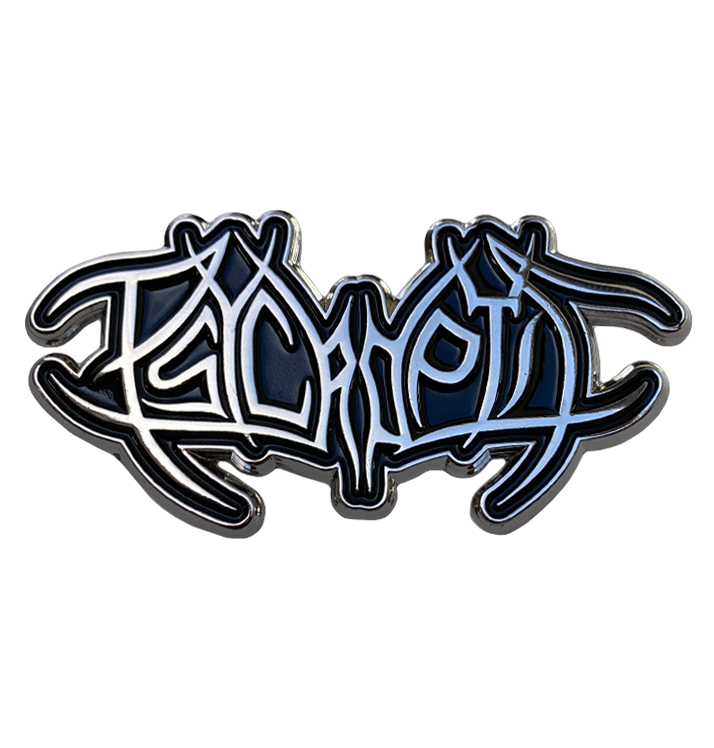 PSYCROPTIC - 'Cut-Out Logo' Metal Pin (Black)