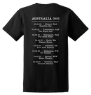 PSYCROPTIC - 'Face Australian Tour 2025' T-Shirt