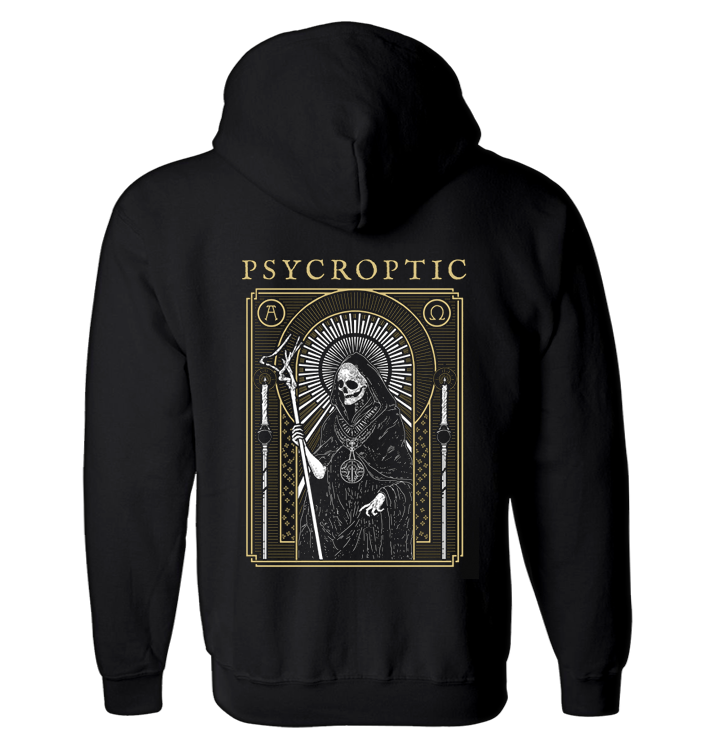 PSYCROPTIC - 'Tarot Death' Zip-up Hoodie