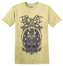 PSYCROPTIC - 'Mortem Generans' T-Shirt (Citrine Tie-Dye)