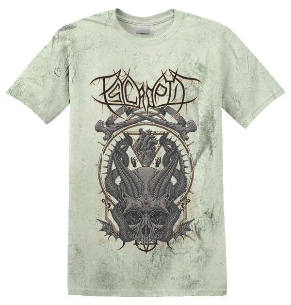 PSYCROPTIC - 'Mortem Generans' T-Shirt (Fern Tie-Dye)