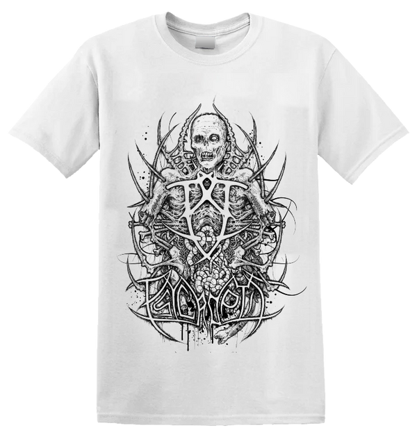 PSYCROPTIC - 'White Skeleton Symbol' T-Shirt (White)