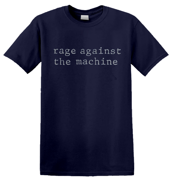 RAGE AGAINST THE MACHINE - 'Original Logo' T-Shirt (Navy)
