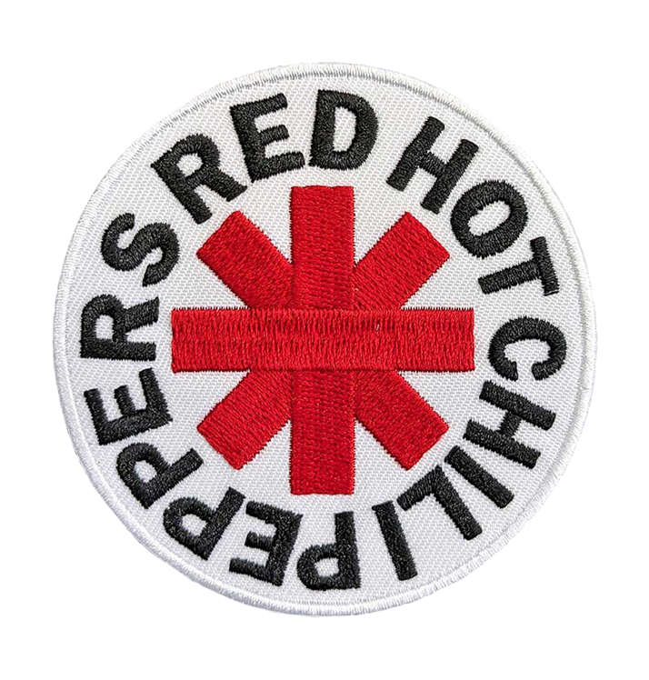 RED HOT CHILI PEPPERS - 'Asterisk White' Patch