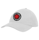 RED HOT CHILI PEPPERS - 'Classic Asterisk' Baseball Hat (White)