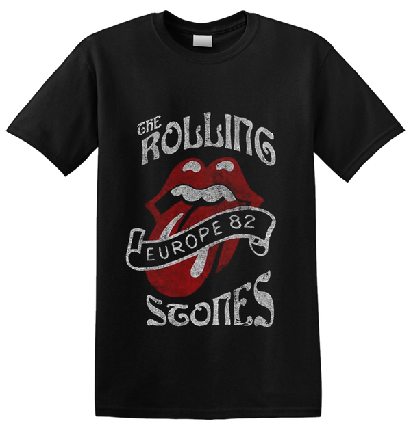 THE ROLLING STONES - 'Europe '82 Tour' T-Shirt