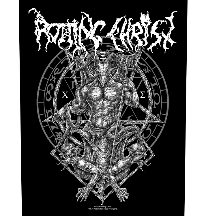 ROTTING CHRIST - 'Hellenic Black Metal' Back Patch