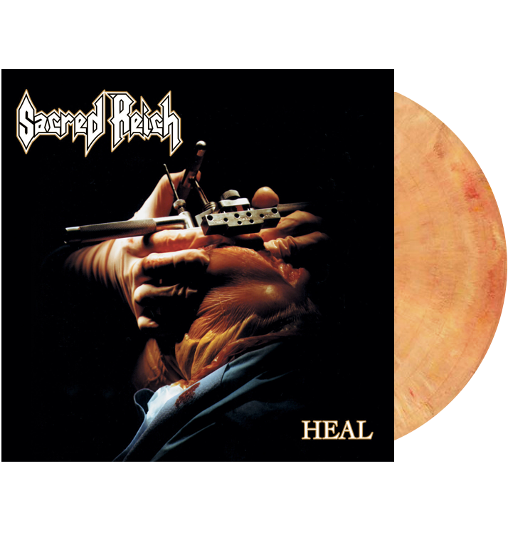 SACRED REICH - 'Heal' LP (Light Red/Orange Marble)