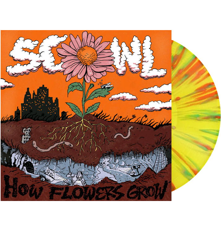 SCOWL - 'How Flowers Grow' LP (Yellow/Orange/Splatter)