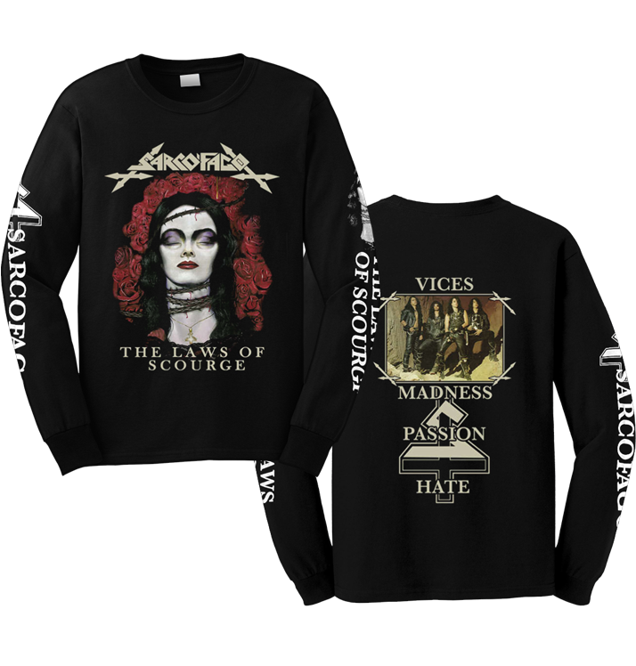 SARCOFAGO - 'The Laws Of Scourge' Long Sleeve