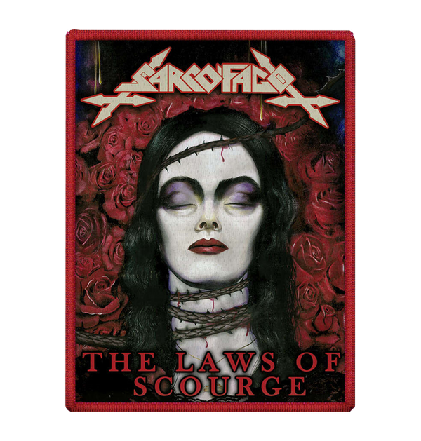 SARCOFAGO - 'The Laws Of Scourge' Patch