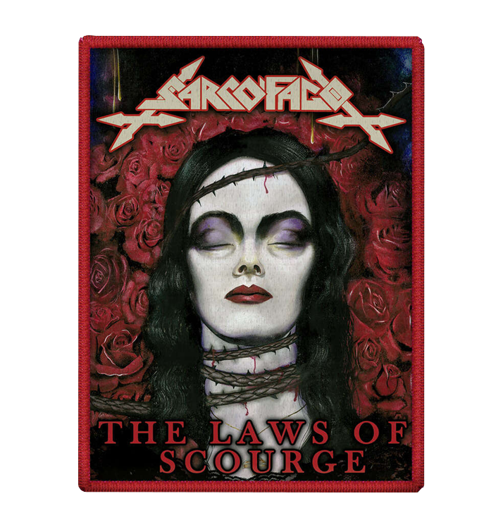 SARCOFAGO - 'The Laws Of Scourge' Patch