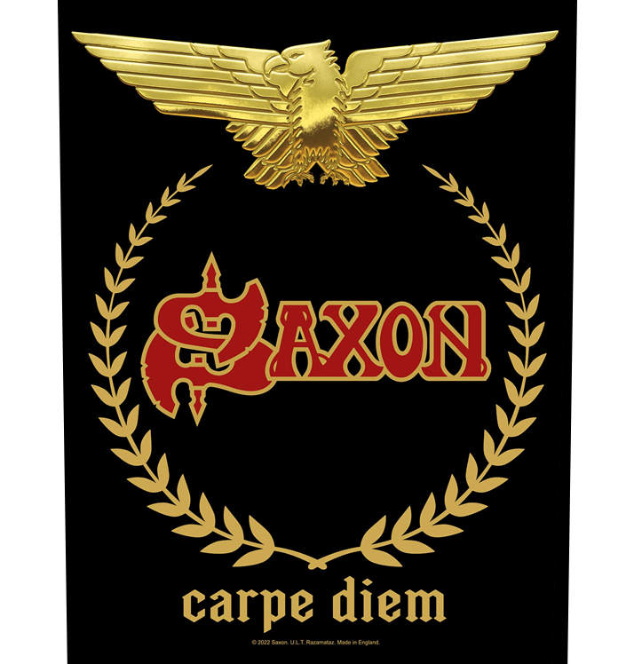 SAXON - 'Carpe Diem' Back Patch